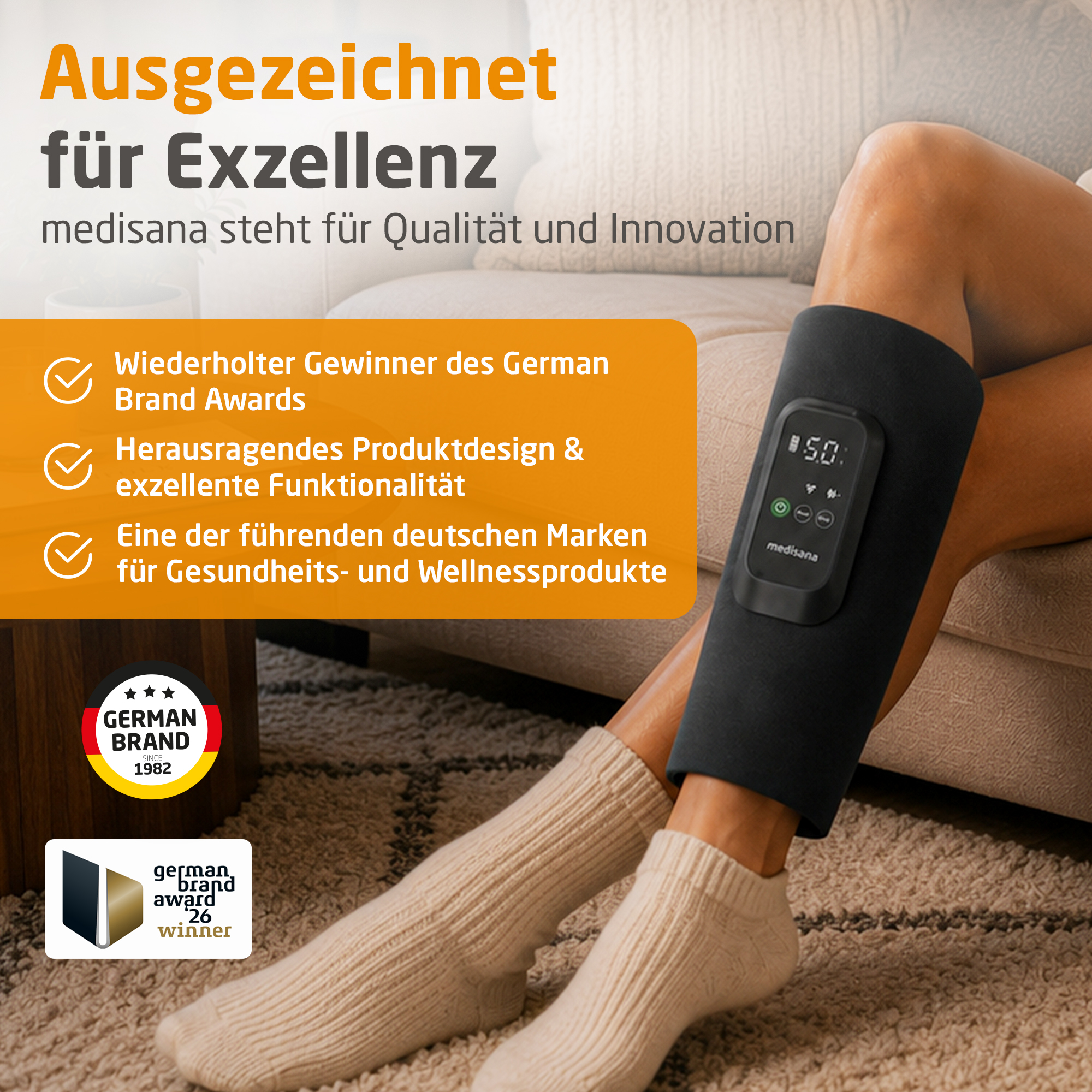 LM 200 | Luftkompressions-Wadenmassagegerät