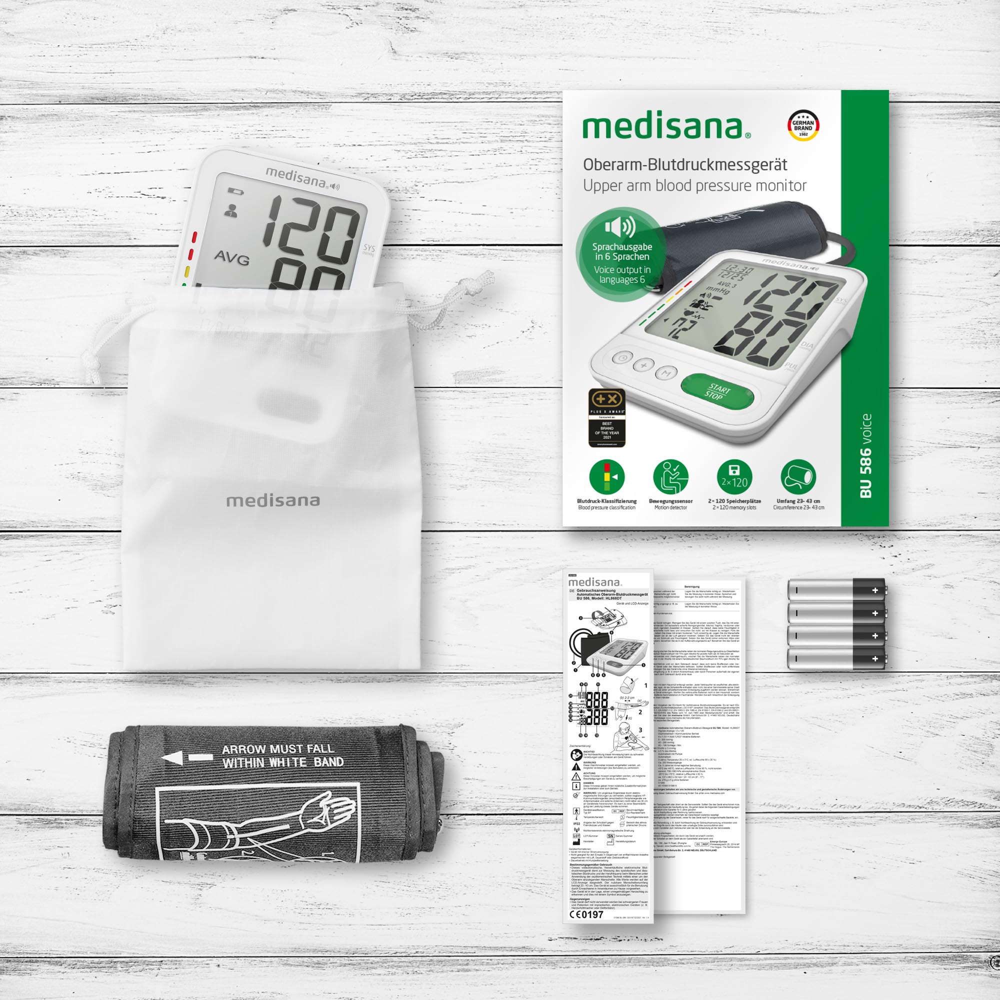 BU 586 Voice | Upper-Arm Blood Pressure Monitor