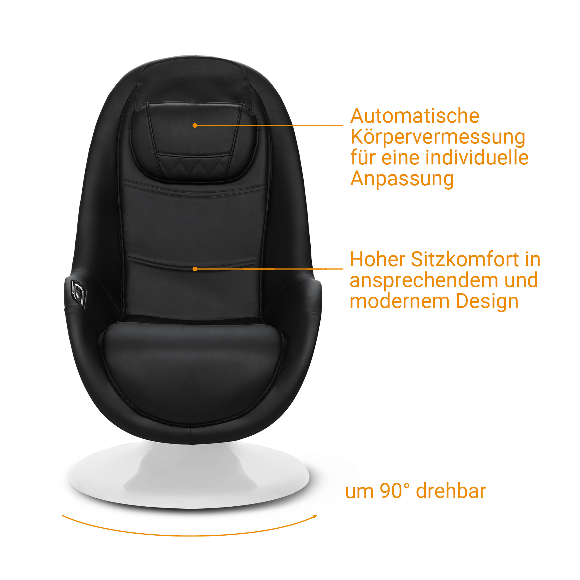 09b5a6e68ed1b0375035914d8e45e5d9 RS 660 Lounge Chair mit Massagefunktion und Hocker