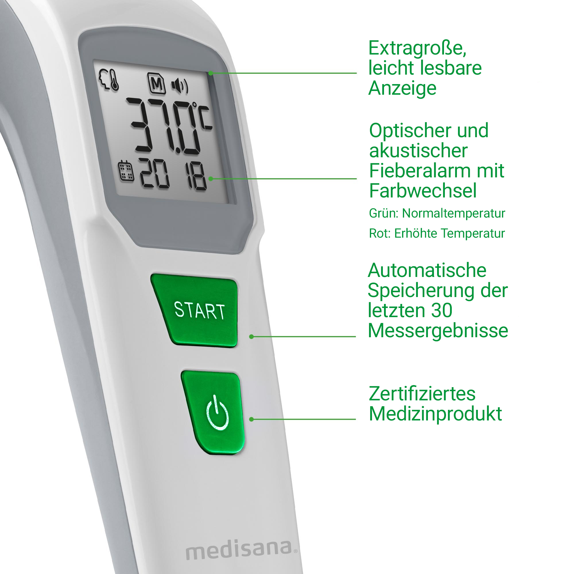 TM 762 | Infrarot-Multifunktionsthermometer