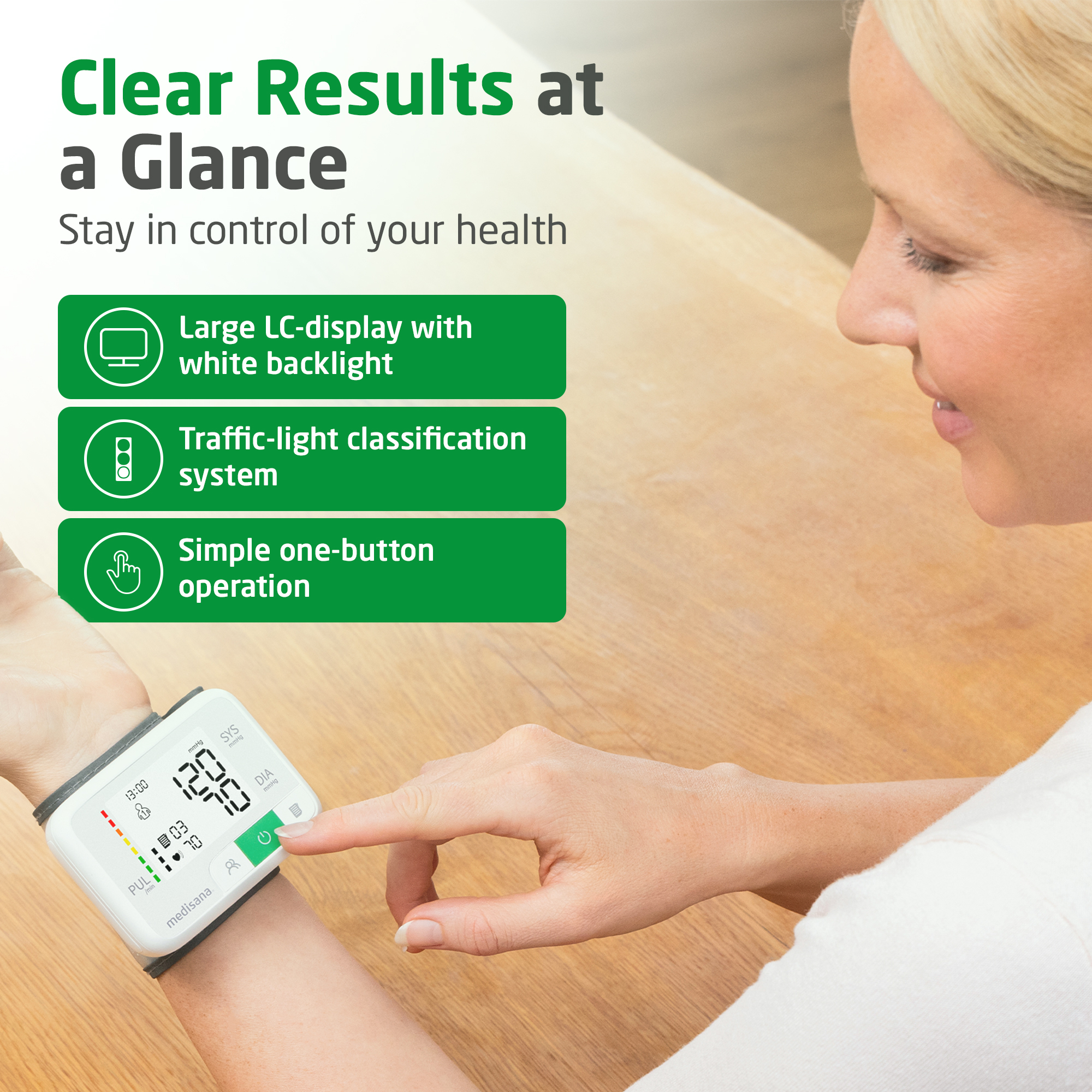 BW 355 | Wrist Blood Pressure Monitor