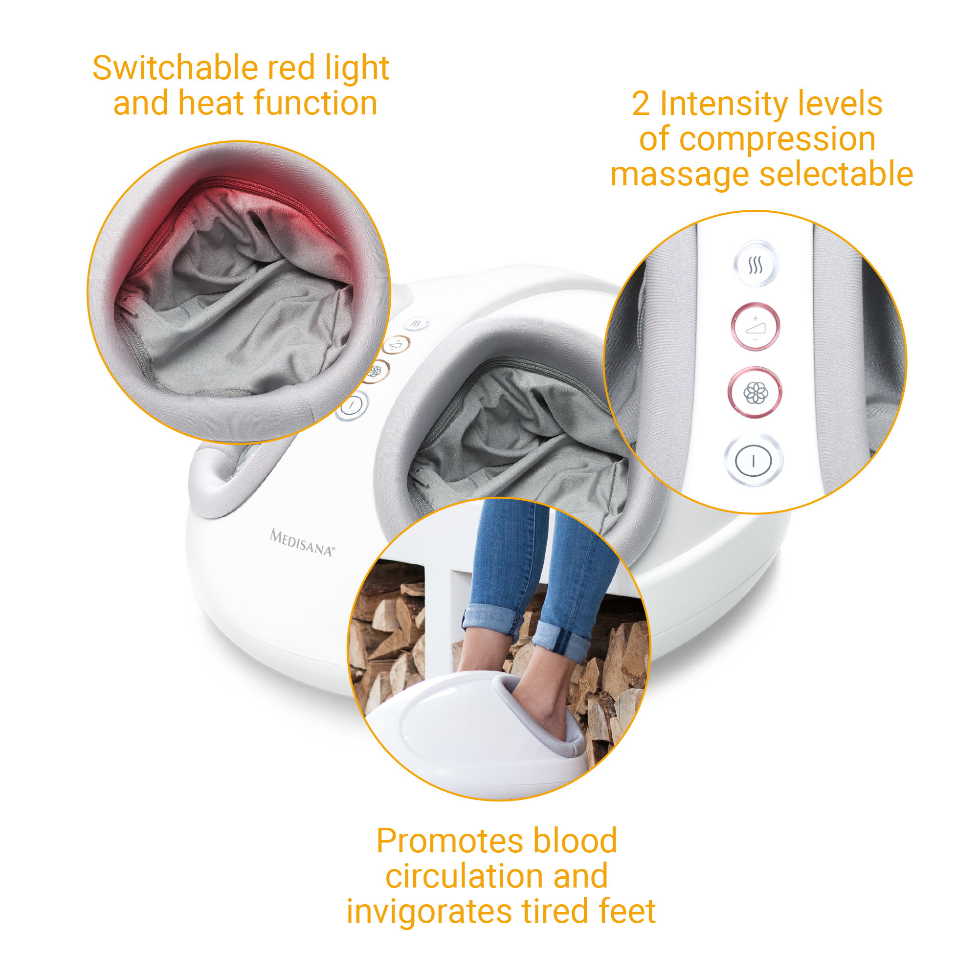 FM 888 | Shiatsu Foot Massager