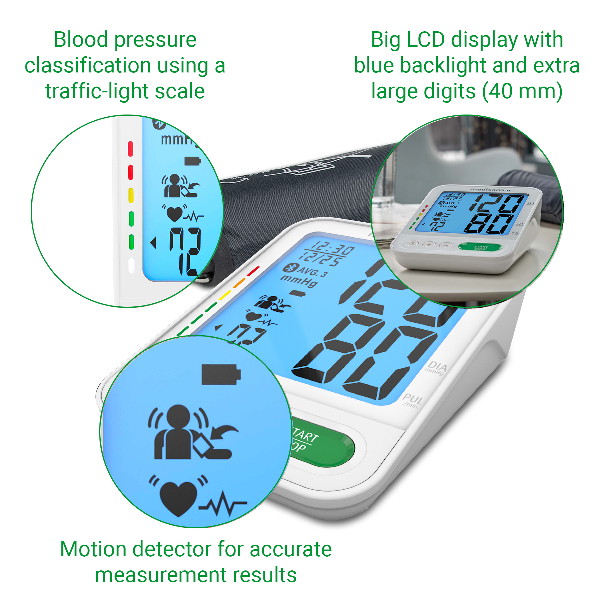 BU 584 connect | Upper-arm blood pressure monitor