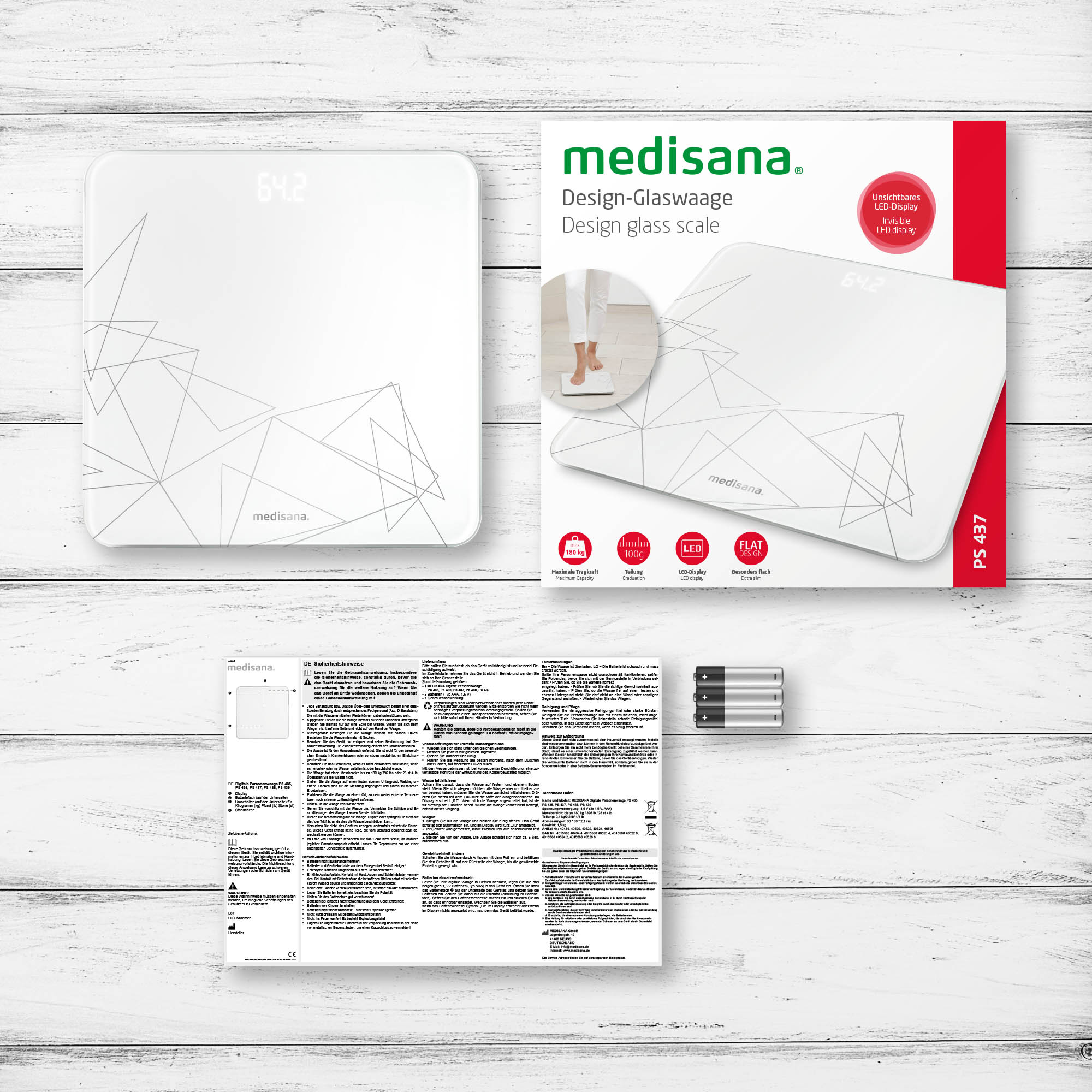 PhasedOut - medisana PS 437 Personenwaage