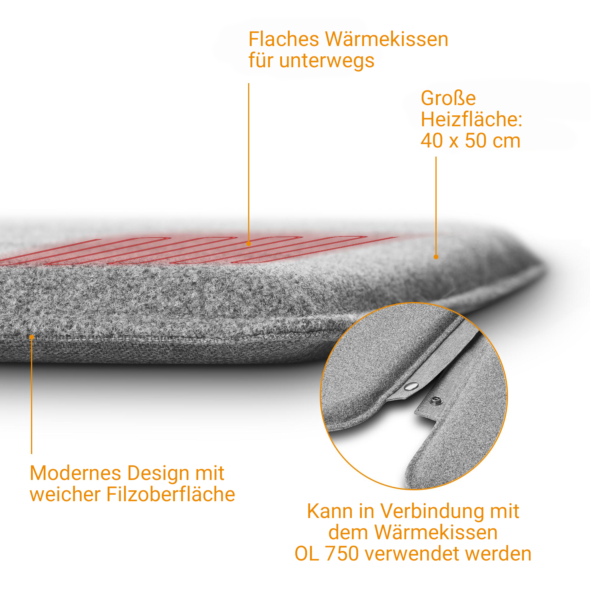 OL 750 | Outdoor Heizkissen
