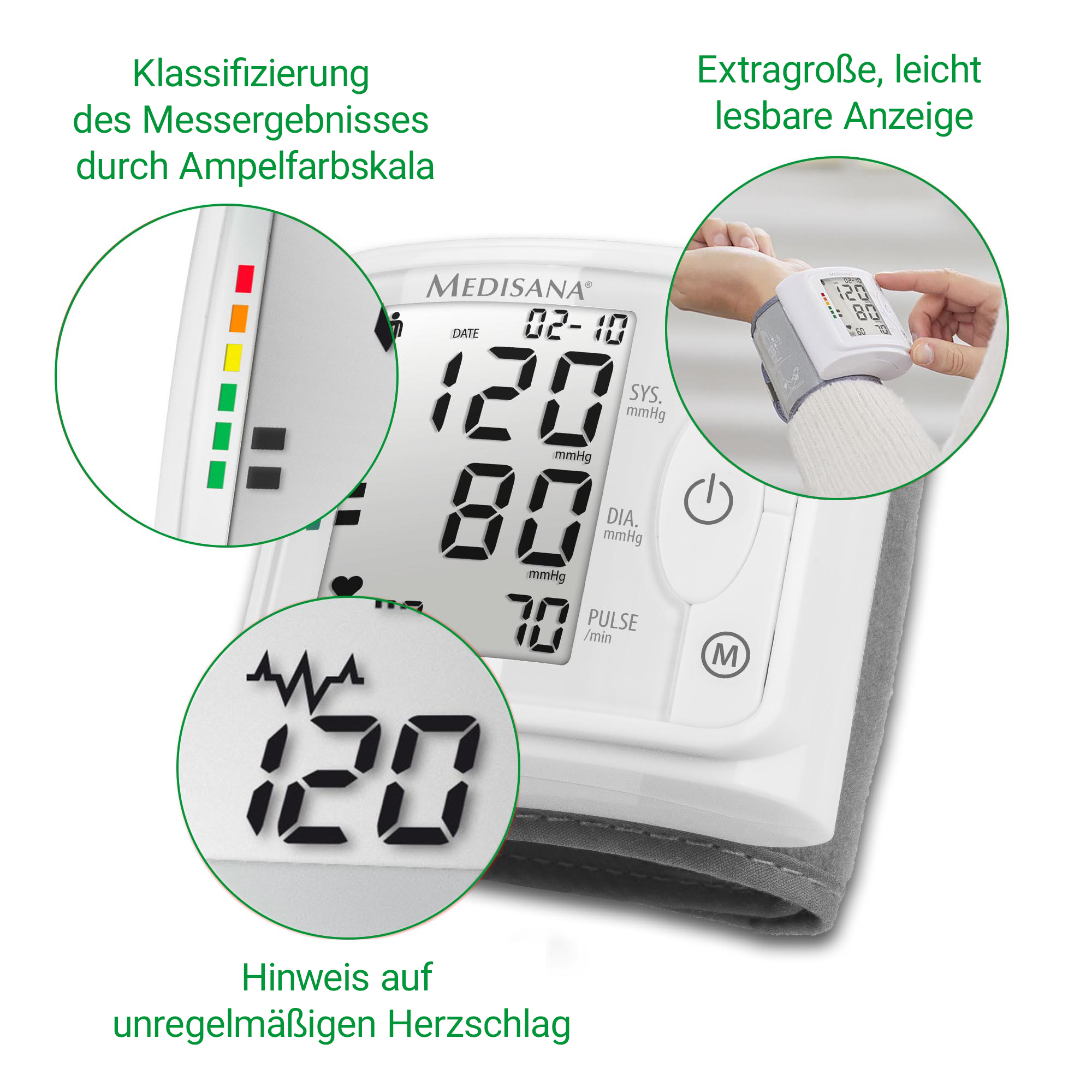 BW 320 | Handgelenk-Blutdruckmessgerät