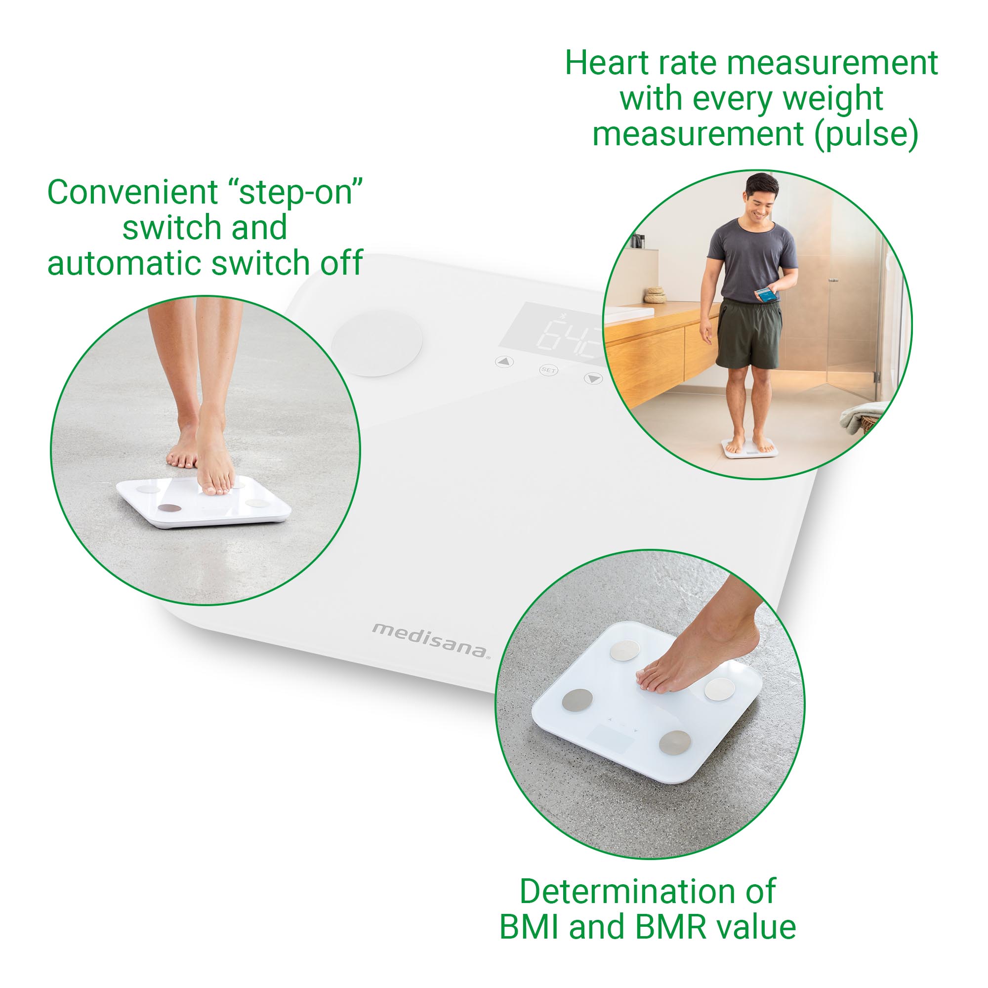 medisana BS 600 Body analyser scale Wifi