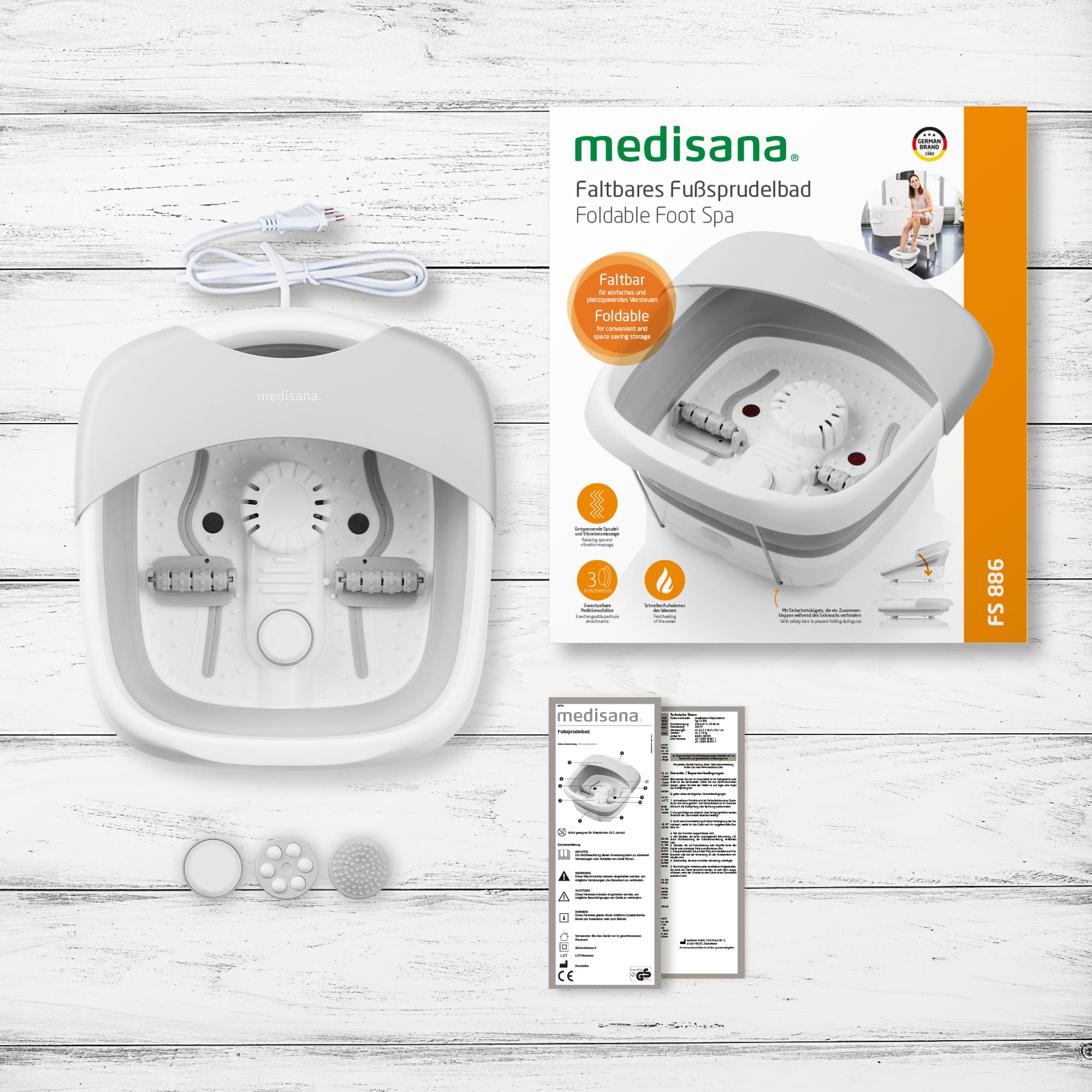 FS 886 | Foldable Foot Spa