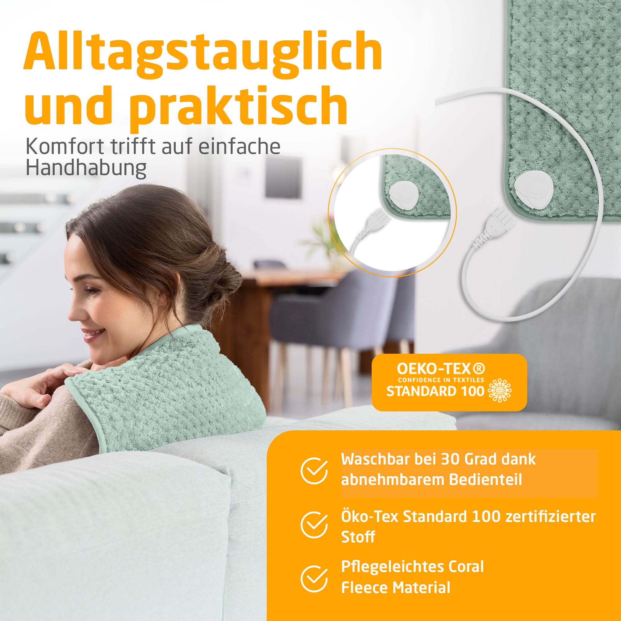 HP 517 | Heizkissen | salbeigrün