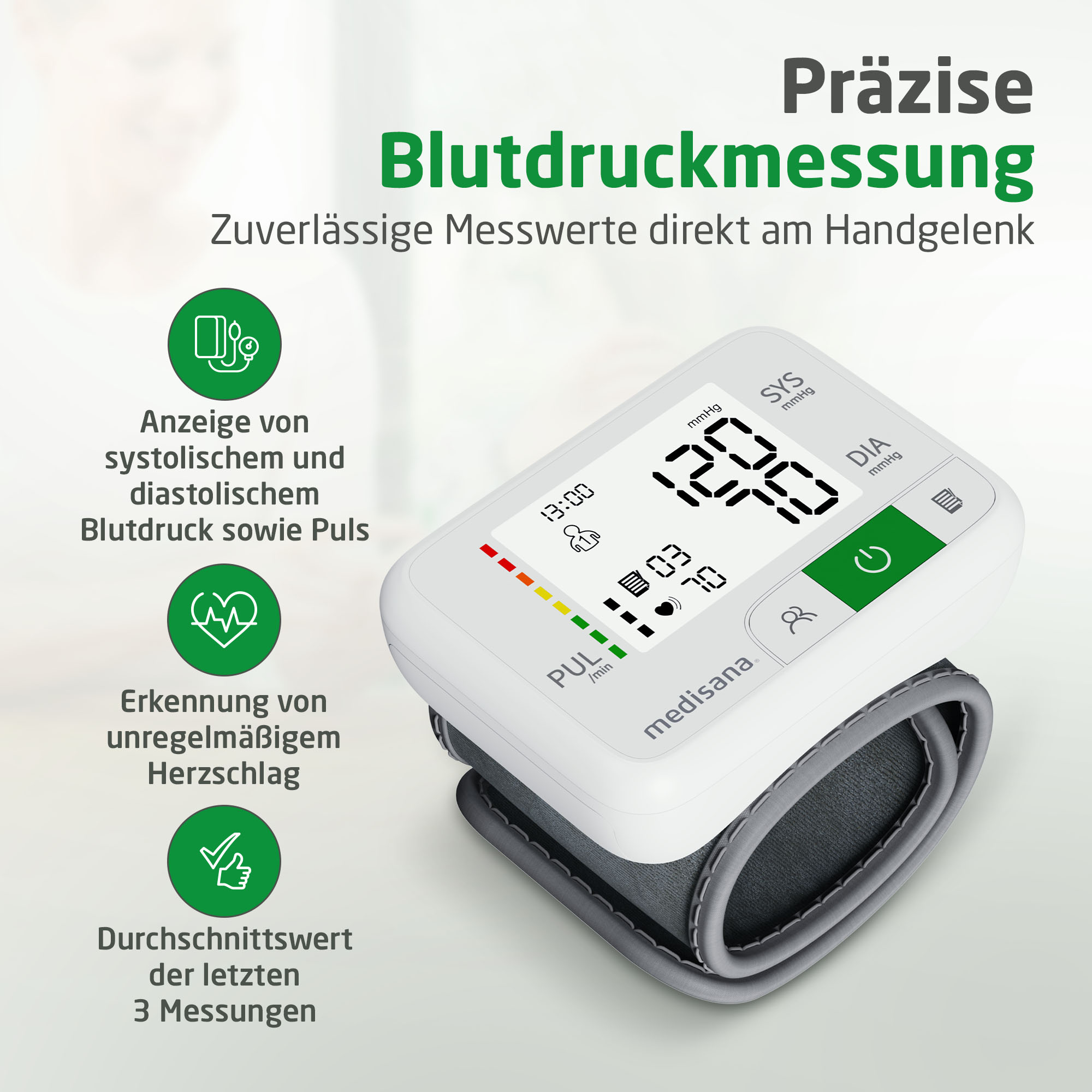 BW 355 | Handgelenk-Blutdruckmessgerät