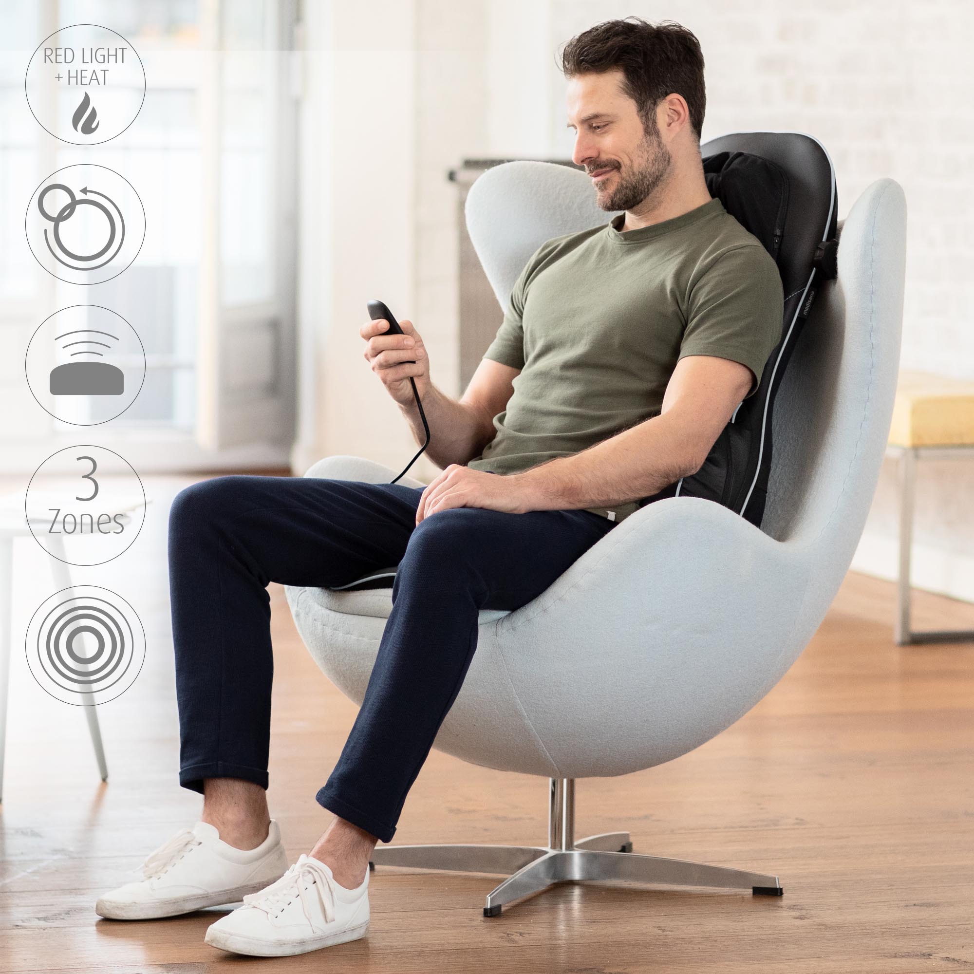 MC 823 | Shiatsu Acupressure Massage Seat Pad