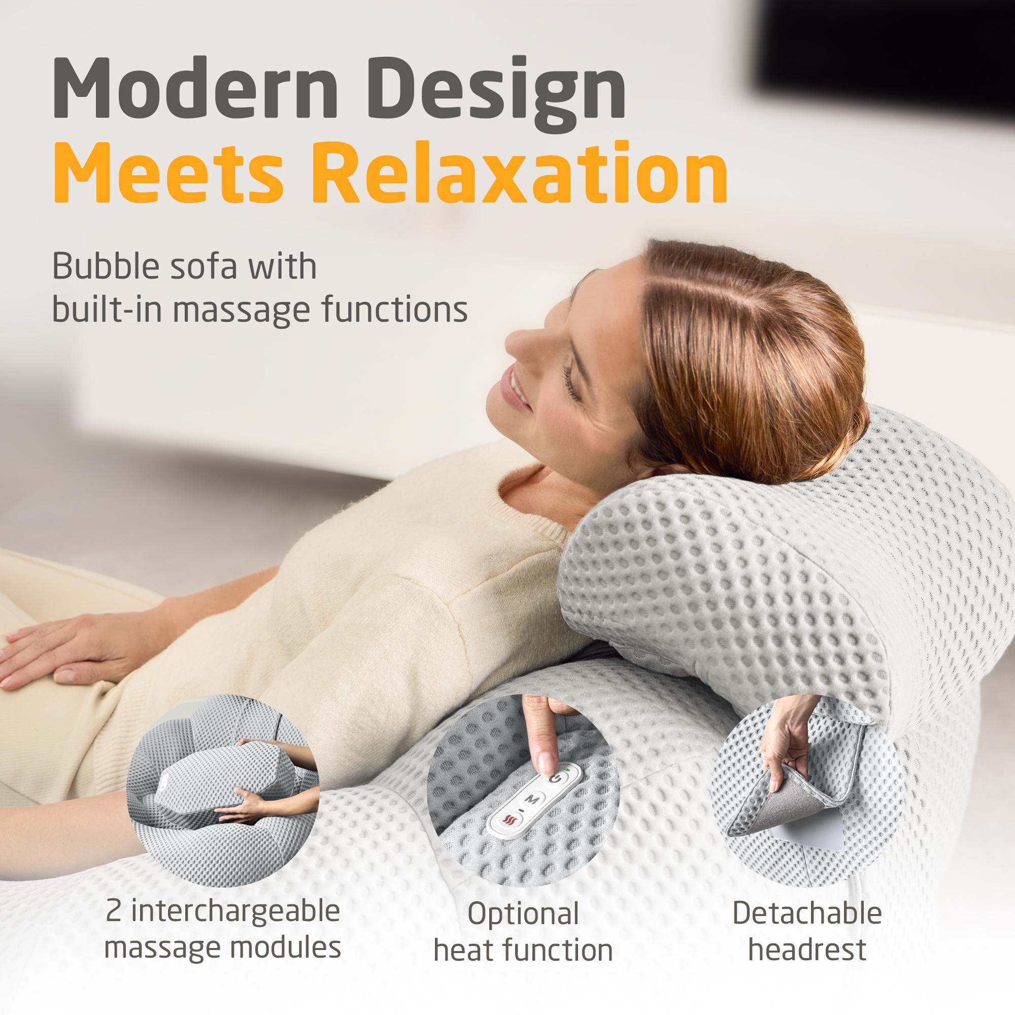 RS 100 | Bubble Sofa - grey