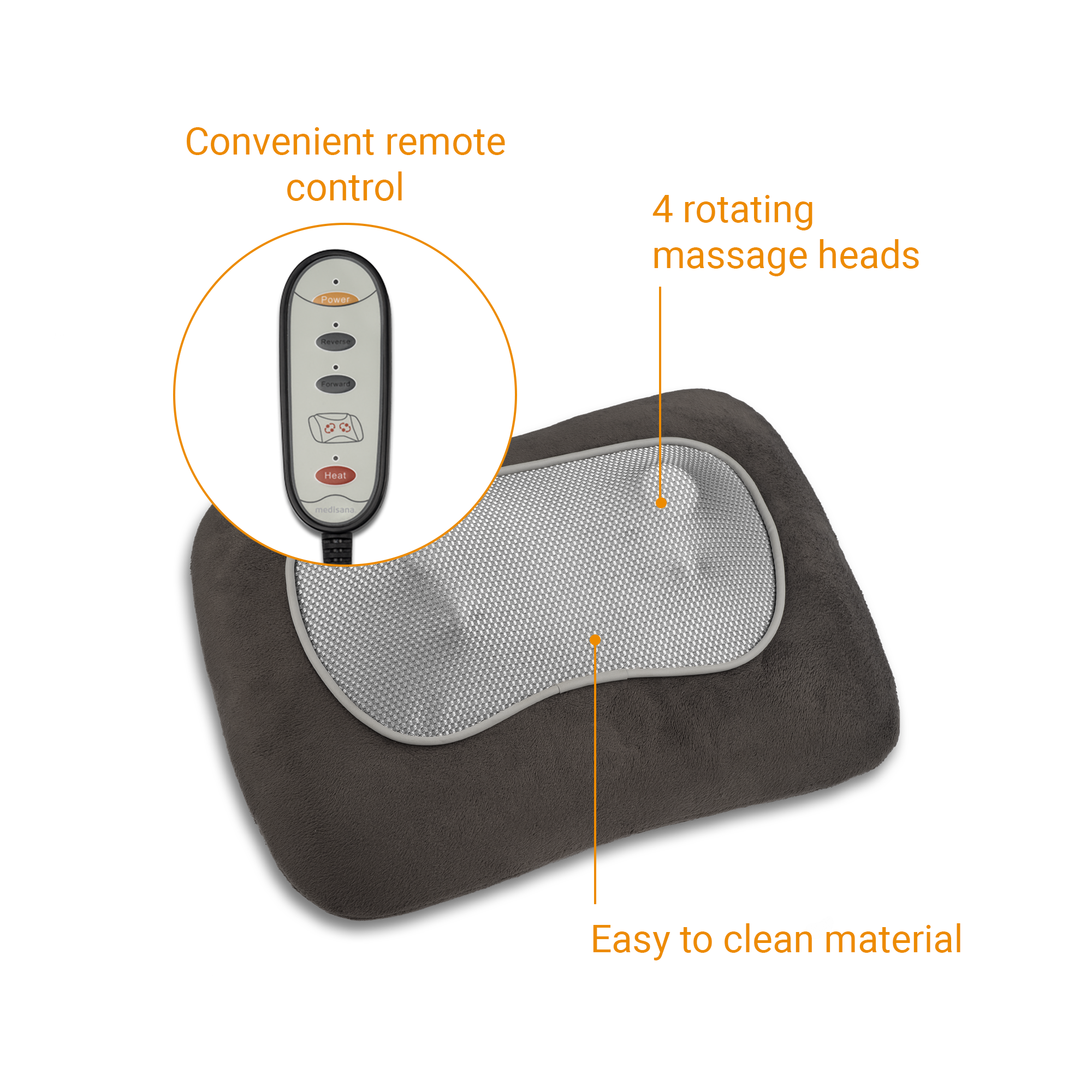 MC 840 | Shiatsu-Massagekissen