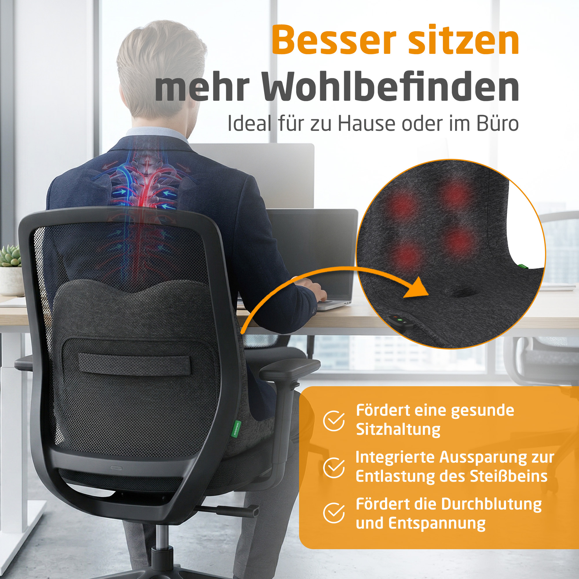 MC 300 | Massage Sitzkissen